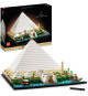 LEGO 21058 Architecture La Grande Pyramide de Gizeh, Loisir Créatif Maquette a Construire, Monument du Monde et Décoration