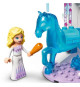 LEGO 43209 Disney Elsa Et L'Écurie De Glace De Nokk, Jouet de la Reine des Neiges a Construire, avec Mini-Poupées et Cheval