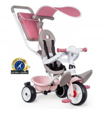 Tricycle Baby Balade Plus Rose - SMOBY