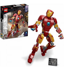 LEGO 76206 Marvel L'Armure Articulée d'Iron Man, Jouet Avengers, Figurine Iron Man, Film L'ere d'Ultron, Infinity, Enfants 9 Ans
