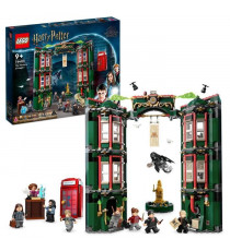 LEGO 76403 Harry Potter Le Ministere de la Magie, 12 Minifigurines et une Fonction de Transformation, Idée de Cadeau
