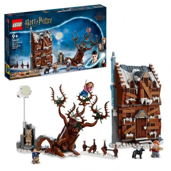 LEGO 76407 Harry Potter La Cabane Hurlante et le Saule Cogneur, Jouet sur Prisonnier d'Azkaban, Set pour Enfants de 9 ans, Ca…