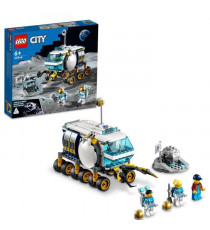 LEGO 60348 City Le Véhicule D'Exploration Lunaire, Jouet Espace Inspiré de la NASA des 6 Ans, Avec 3 Minifigures d'Astronautes