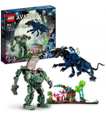 LEGO Avatar 75571 Neytiri et le Thanator vs. Quaritch dans l'Exosquelette AMP, Jouet