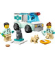 LEGO City 60382 L'Intervention du Véhicule Vétérinaire, Ambulance Jouet pour Animaux
