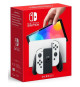 Console Nintendo Switch (modele OLED) : Nouvelle version, Couleurs Intenses, Ecran 7 pouces - avec un Joy-Con Blanc