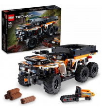 LEGO 42139 Technic Le Véhicule Tout-Terrain, Jouet de Quad, Maquette a 6 Roues, avec Tronçonneuse, pour Enfants Des 10 Ans