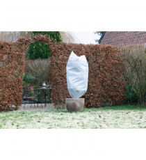 NATURE Housse d'hivernage 50 g/m² - Ø50 cm x 1 m - Blanc