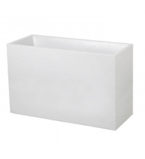 EDA Muret Graphit 99,5x39,5x60cm - Contenance 116L - Blanc cérusé