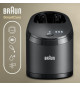 Braun Centre SmartCare 5-en-1, Noir, Recharge, Nettoyage, Compatible Avec Les Series 9 Et 8, Cartouches Clean & Renew