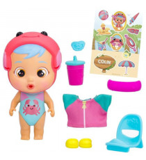 Mini poupée IMC TOYS - Cry Babies Magic Tears - Beach Babies - Asst. en CDU 12pcs