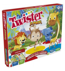 Twister Junior - tapis réversible 2-en-1 évolutif - Jeu de société junior - Hasbro Gaming