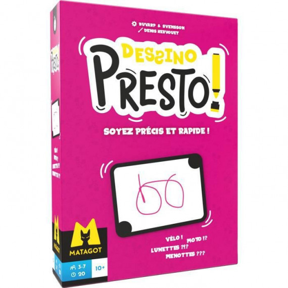 Dessino Presto - Asmodee - Jeu de société