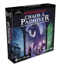 Dungeons & Dragons: Chaos a Padhiver, jeu d'enquete façon Escape Game, jeu de plateau coopératif pour 2 a 6 joueurs