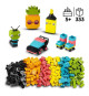 LEGO Classic 11027 L'Amusement Créatif Fluo, Jouet Briques, avec Voiture et Alien