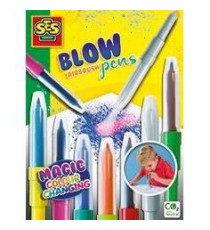 Blow airbrush pens - Changement de couleur magique