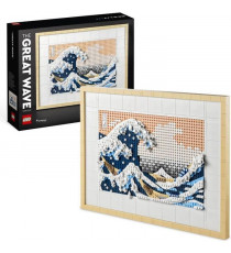 LEGO ART 31208 Hokusai  La Grande Vague, Décoration Murale Japonaise, Loisir Créatif, Adultes
