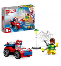 LEGO Marvel 10789 La Voiture de Spider-Man et Docteur Octopus, Jouet avec Spidey et Briques