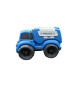 Mini police+camion pompier en fibres de blé, recyclable et biodégradable