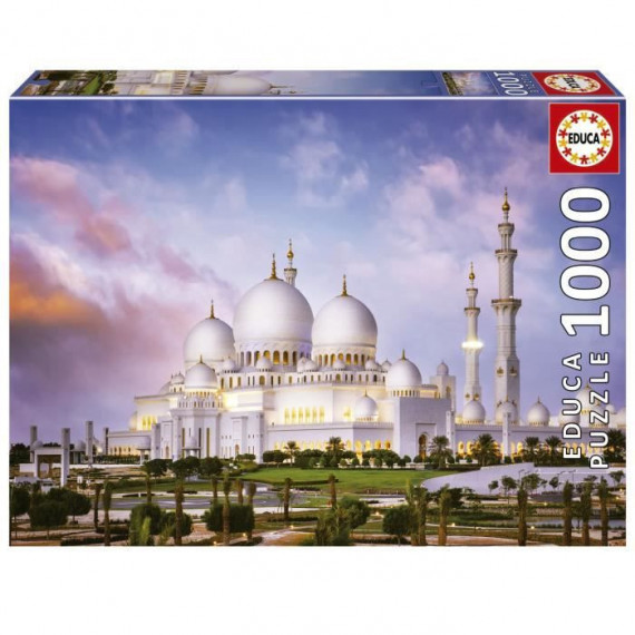 Puzzle - EDUCA - Grande Mosquee Cheikh Zayed - 1000 pieces