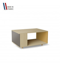 Table basse LIGATIO Chêne Clair - Cubanite - Curry