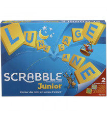 Mattel Games - Scrabble Junior - Jeu de société et de lettres - 2 a 4 joueurs - Des 6 ans