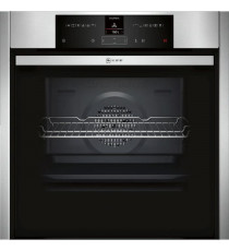 Four multifonction Slide & Hide pyrolyse inox - NEFF B55CR22N0 - Acier inoxydable - 71 L - BaseClean