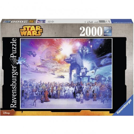 Puzzle 2000 p - L'univers Star Wars