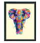 CreArt - grand - Elephant - Ravensburger - Coffret complet - Peinture au numéro Adulte - Des 12 ans