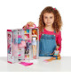 BARBIE - Mallette armoire pour ranger les vetements de tes poupées Barbie