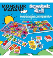 EDUCA SUPERPACK MONSIEUR MADAME - Set de 2 jeux éducatifs