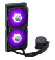 COOLER MASTER MasterLiquid ML240L V2 RGB - WaterCooling Processeur AIO (Intel & AMD), 2x 120mm RGB