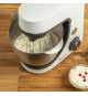 MOULINEX Robot pâtissier + Blender 1,5 L, Bol 4,6 L, 8 vitesses + Pulse, Kit pâtisserie complet, Masterchef Gourmet YY5170FG