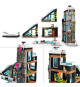 LEGO City 60366 Le Complexe de Ski et d'Escalade, Jouet de Construction Modulaire pour Enfants Des 7 Ans