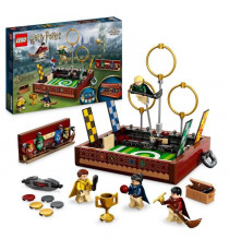 LEGO Harry Potter 76416 La Malle de Quidditch, Jouet 1 ou 2 Joueurs, avec 3 Jeux de Quidditch