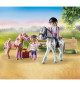 PLAYMOBIL - 71259 - Country - Starter Pack - Cavaliers et chevaux