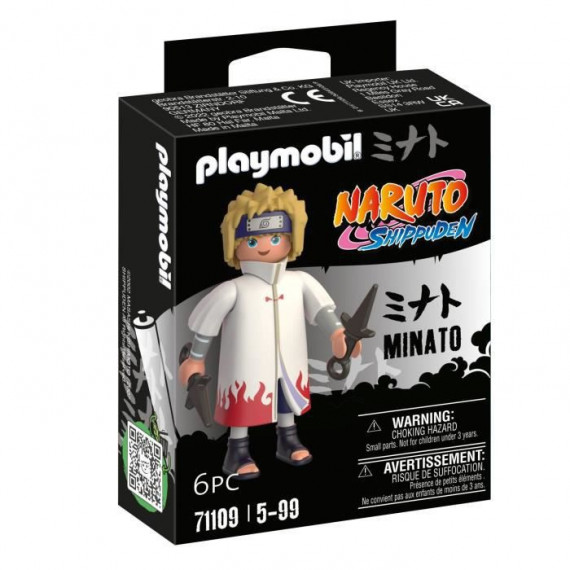 PLAYMOBIL 71109 Minato - Naruto Shippuden - Héros issu de manga ninja