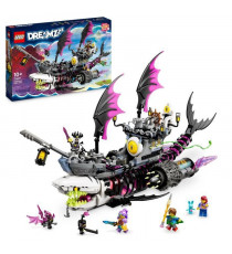 LEGO DREAMZzz 71469 Le Vaisseau Requin des Cauchemars, Construire un Jouet de Bateau Pirate de 2 Façons