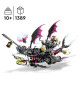 LEGO DREAMZzz 71469 Le Vaisseau Requin des Cauchemars, Construire un Jouet de Bateau Pirate de 2 Façons