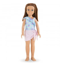 Coffret Zoé a la plage COROLLE GIRLS - poupée mannequin - 5 accessoires - 28 cm - Des 4 ans