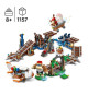LEGO Super Mario 71425 Ensemble d'Extension Course de Chariot de Mine de Diddy Kong, a Combiner avec Pack de Démarrage