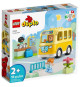 LEGO DUPLO 10988 Le Voyage en Bus, Jouet Éducatif pour Développer la Motricité Fine, Enfants 2 Ans