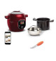 MOULINEX Cookeo Connect Multicuiseur intelligent, 6L, Haute pression, 200 recettes intégrées, Bluetooth, Application dédiée Y…