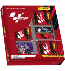 Coffret collector (1 album + 50 pochettes + 5 cartes EL) - MOTO GP 2023 Stickers PANINI