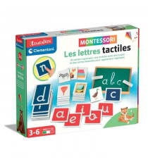 Clementoni - Montessori - Les lettres tactiles pour apprendre l'alphabet