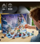 LEGO Star Wars 75366 Le Calendrier de l'Avent 2023, avec 24 Cadeaux de Nöel dont 9 Personnages, 10 Jouets de Véhicules