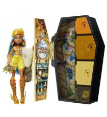Monster High - Casiers Secrets de Secrets Cleo de Nile Look Irisé - Poupée - MONSTER HIGH - HNF76 - POUPEE MANNEQUIN MONSTER …