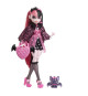 Monster High - Draculaura avec chauve-souris de compagnie - Poupée - MONSTER HIGH - HHK51 - POUPEE MANNEQUIN MONSTER HIGH