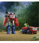 Transformers Rise of the Beasts Battle Changer - F4605 - Figurine articulée et convertible 11cm - Optimus Prime