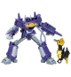 Transformers EarthSpark, figurine Shockwave classe Deluxe de 12,5 cm, jouet robot pour enfants, a partir de 6 ans